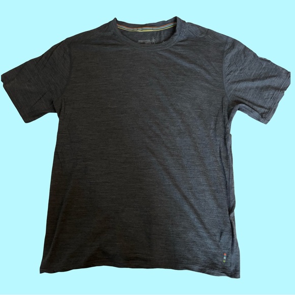Smartwool Short Sleeve Merino Blend Tee T-Shirt Crew Neck - Picture 1 of 11
